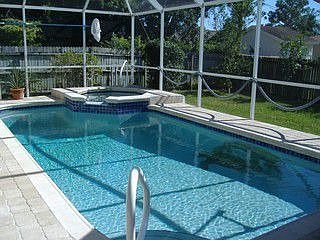 Heated pool and spa