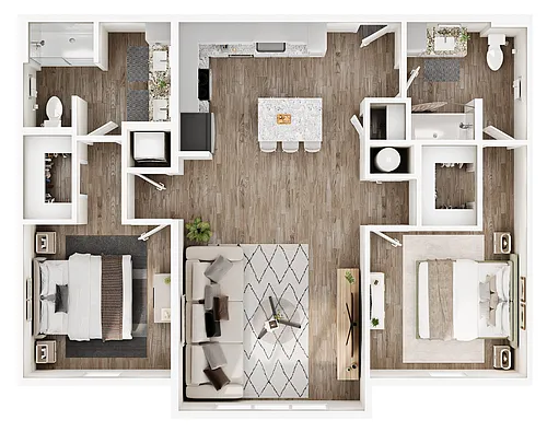 Floor plan Carver II