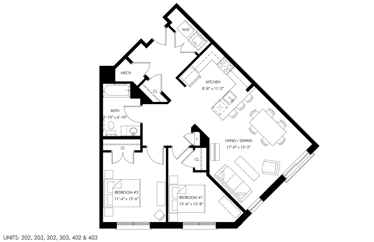 Floor plan B3