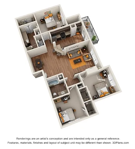 Floor plan C2 - Montelena