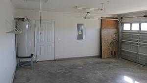 Large 2 car garage