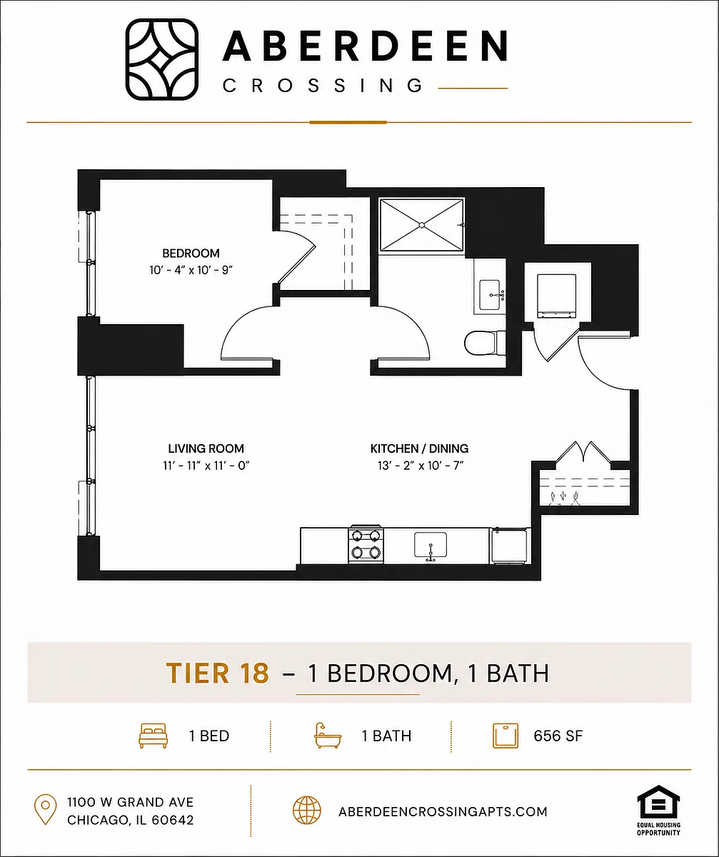 Floor plan 18 Tier