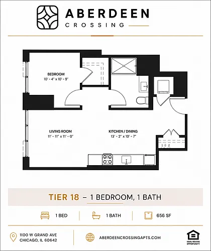 Floor plan 18 Tier