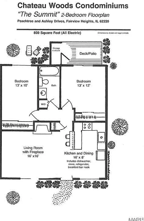 2 bed, 1.0 bath, 832 sqft, $1,150 — Photo 2