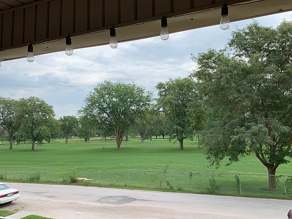 Balcony view of golf course