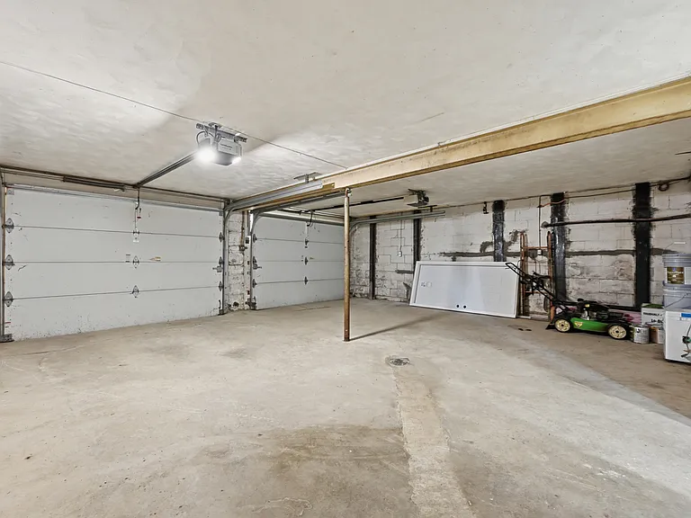Oversized 2-car garage with automatic openers. Connect the opener to your phone! Brand new electrical service. Everything has been brought up to code.
