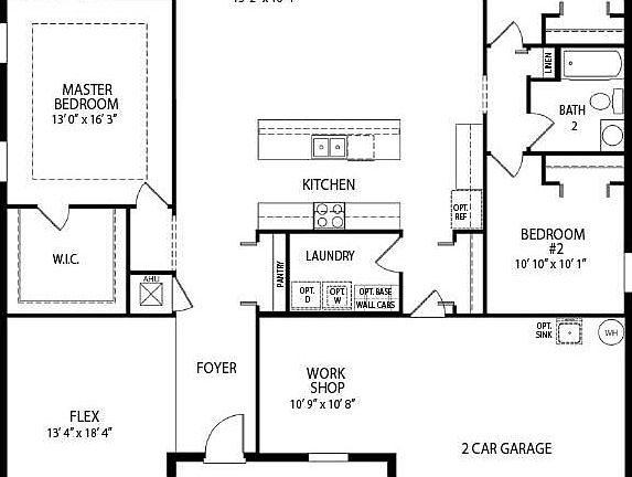 Elevation A - 1st Floor