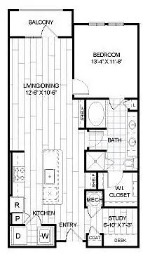 Floor plan A3 Study