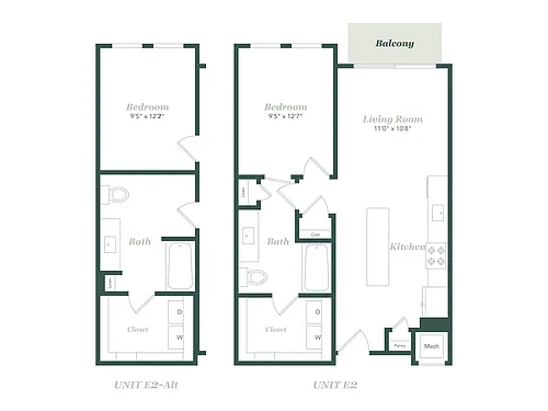 Floor plan E2