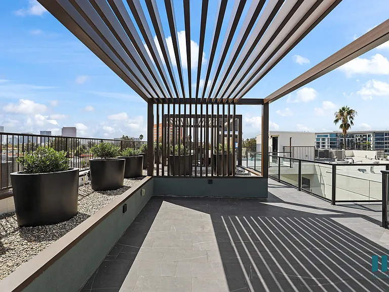 Rooftop Terrace with Skyline Views