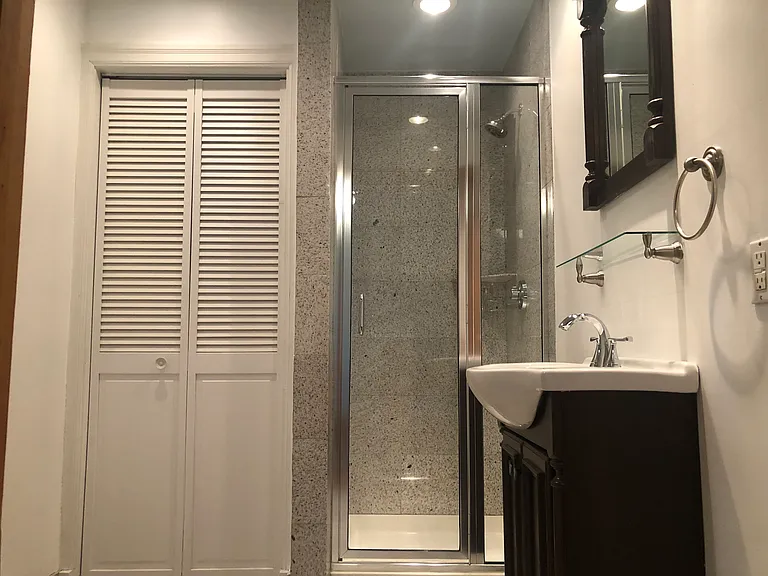 Spare bedroom bathroom