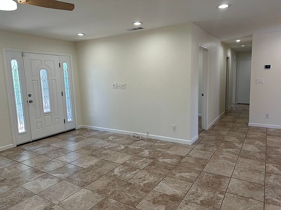 Living room and hallway