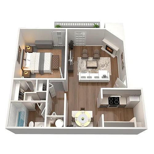 Floor plan A1 - Hillside