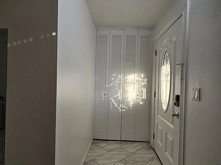 Closet and private entrance