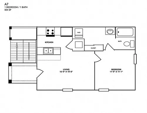Floor plan A7