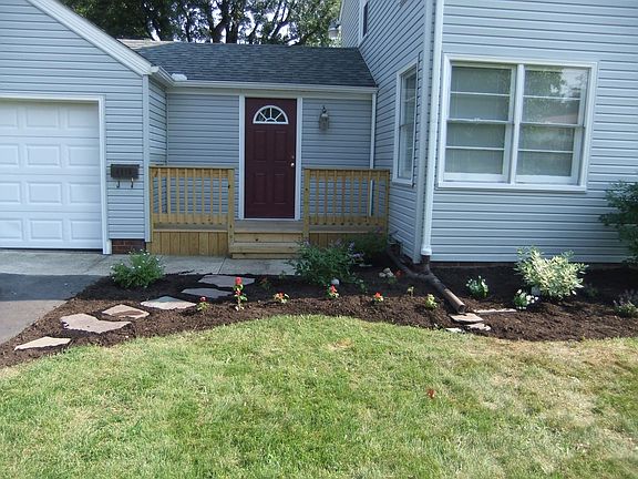 New Front Porch - New Landscaping