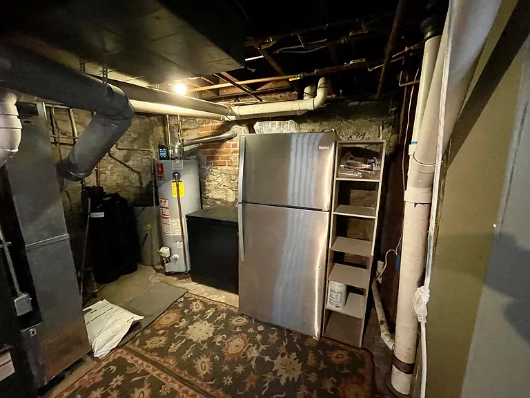 2nd fridge & deep freezer