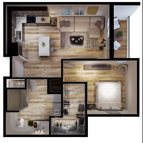 Floor plan Greenwood