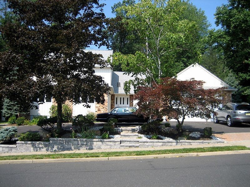 Front View with Circular Driveway