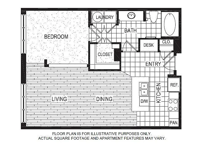 Floor plan AB