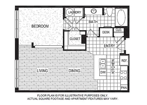 Floor plan AB