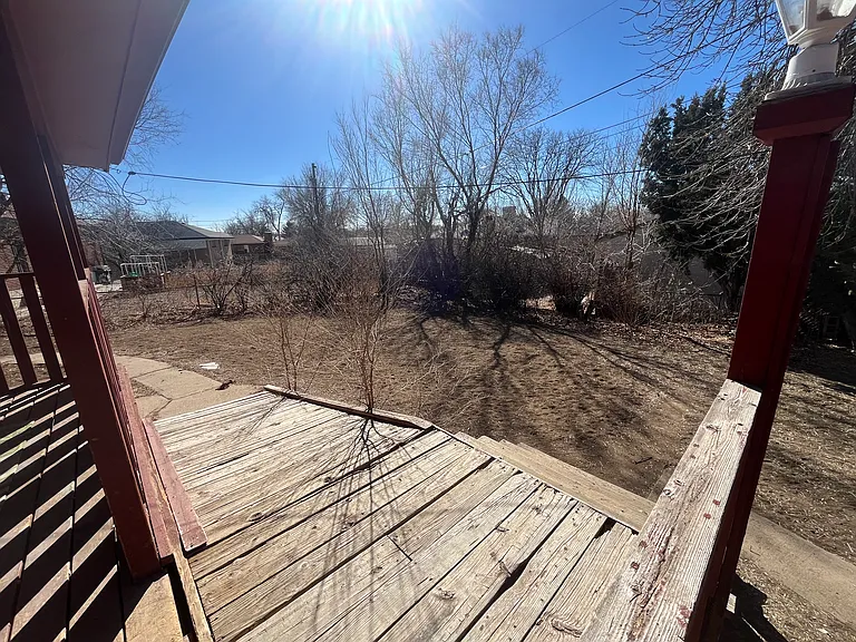 Back yard - shared