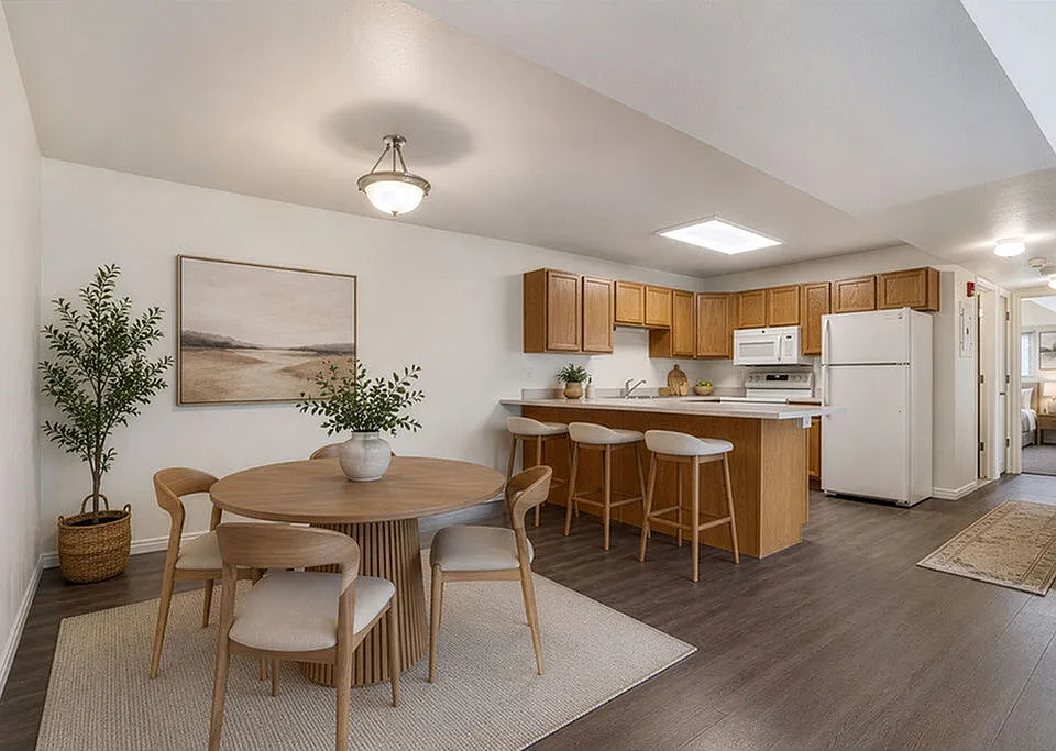Beautiful and Spacious Kitchen and Dining Area