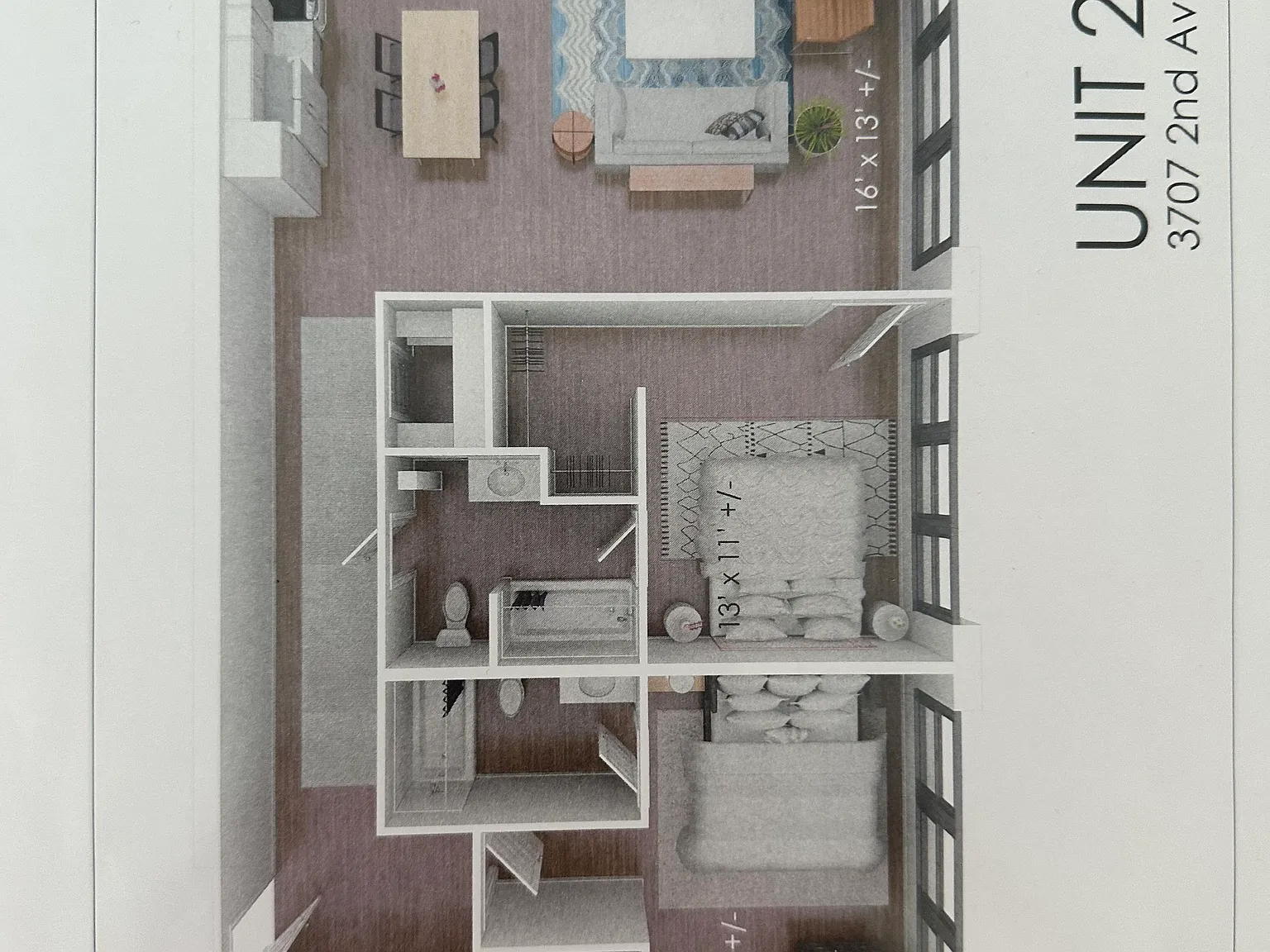 2 bed, 1196 sqft, $1,500 — Photo 1