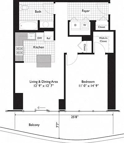 225 N Columbus Dr #2312 — Photo 1