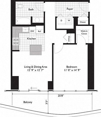 1st image of 225 N Columbus Dr APT 4812