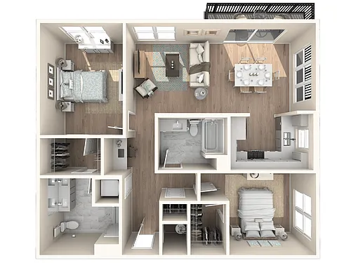 Floor plan B15