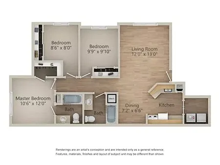 Floor plan Ranch I
