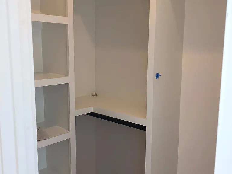 Bedroom 2 and 3 custom closet.