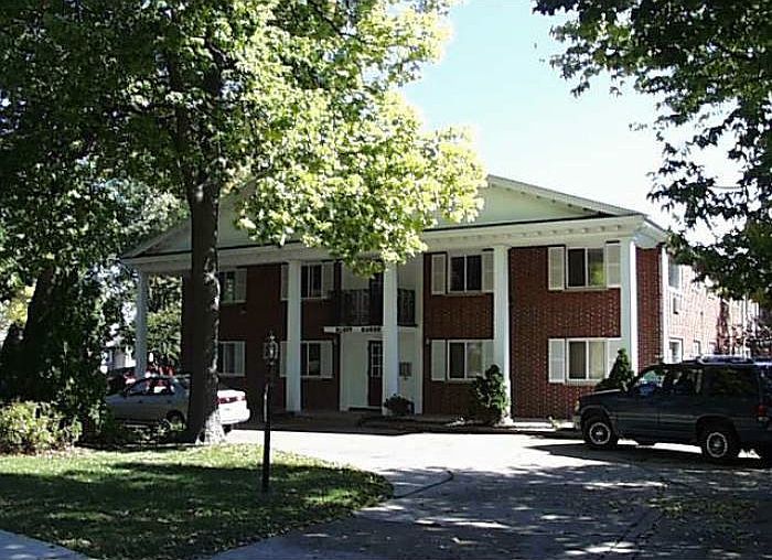 Front of building