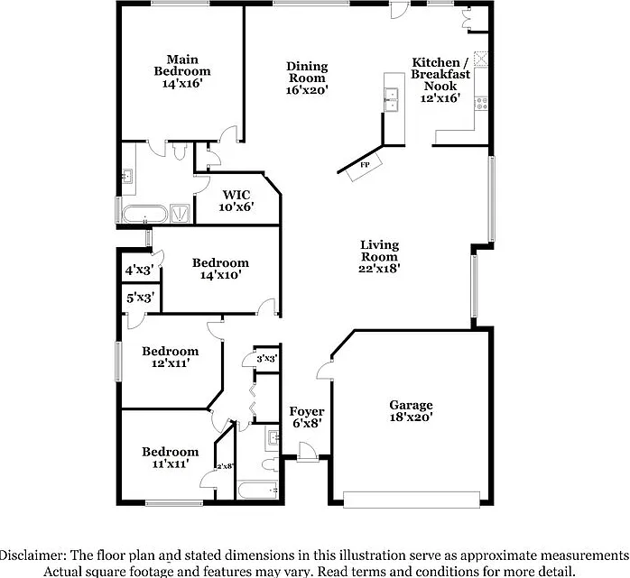 4 bed, 2.0 bath, 2173 sqft, $3,230 — Photo 2