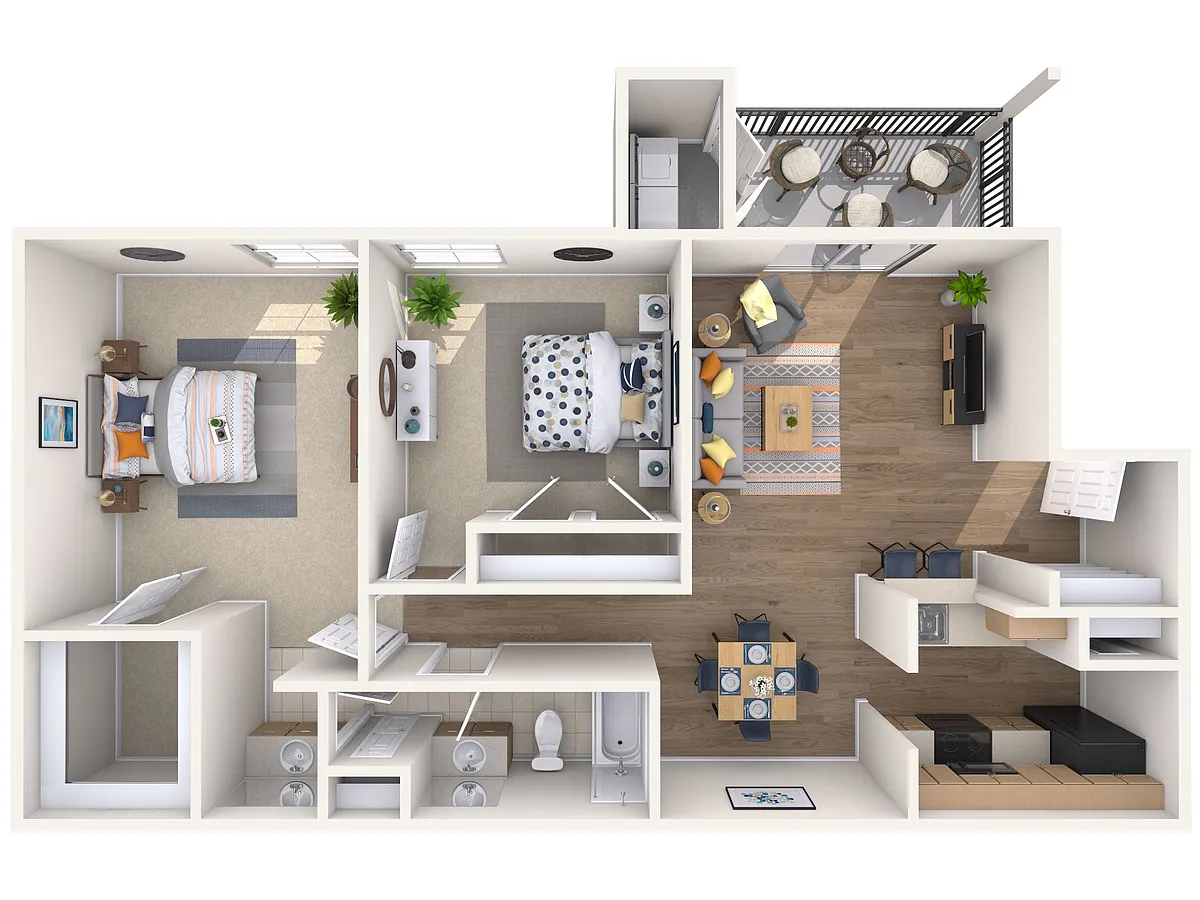 Floor plan THA