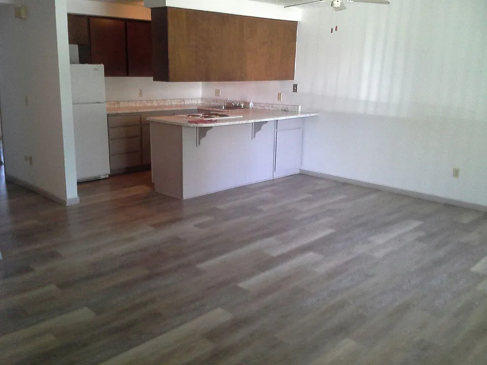 Kitchen and dinette area