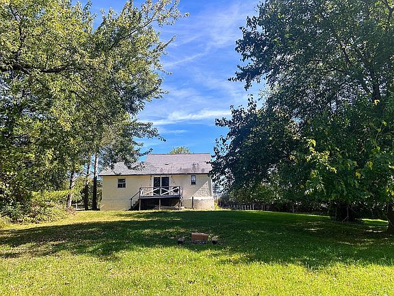 Outside of the house, rear