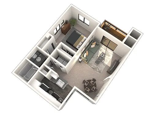 Floor plan The Barcelona