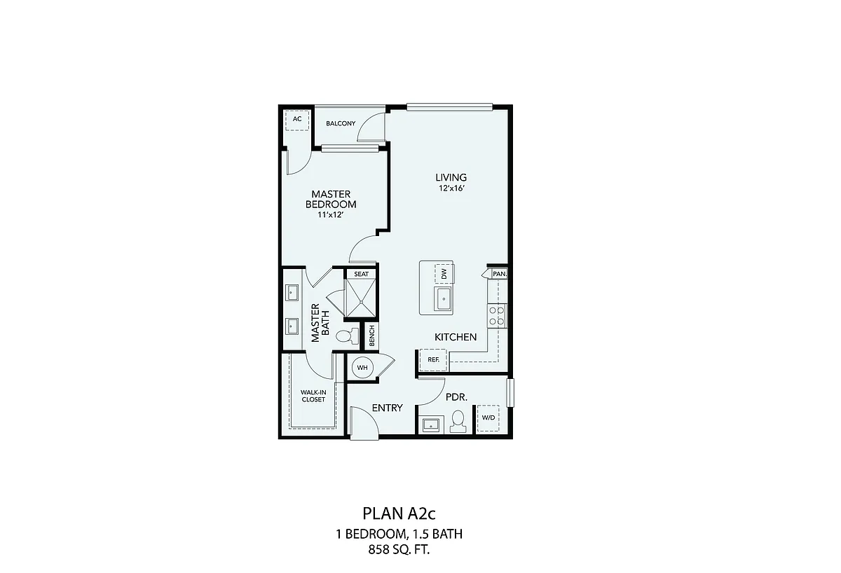 Floor plan A2c