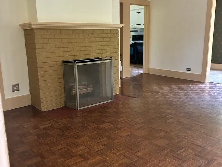 electric fireplace unit (not wood burning)