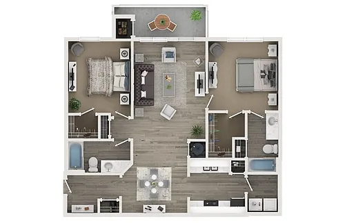 Floor plan B1