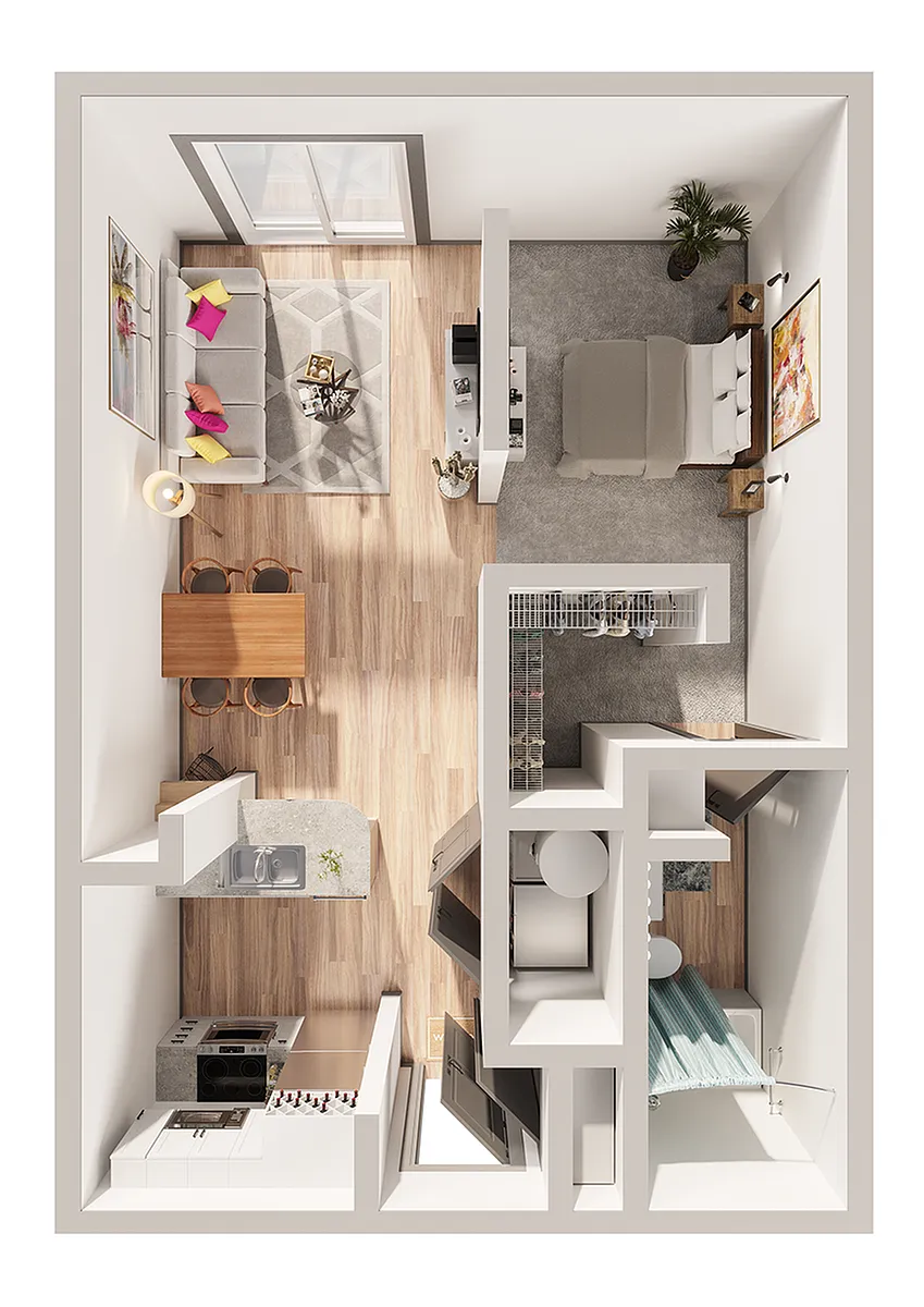 Floor plan S1J