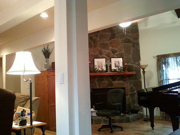 Local Rock Fireplace