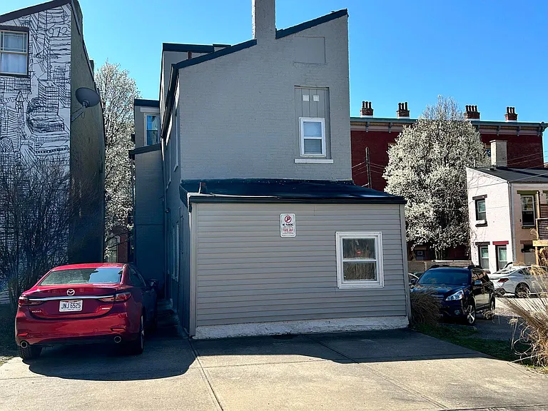 parking in back
