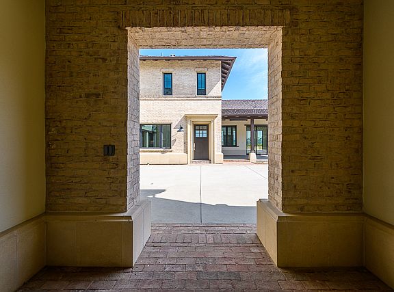 View from Portal across the motorcourt