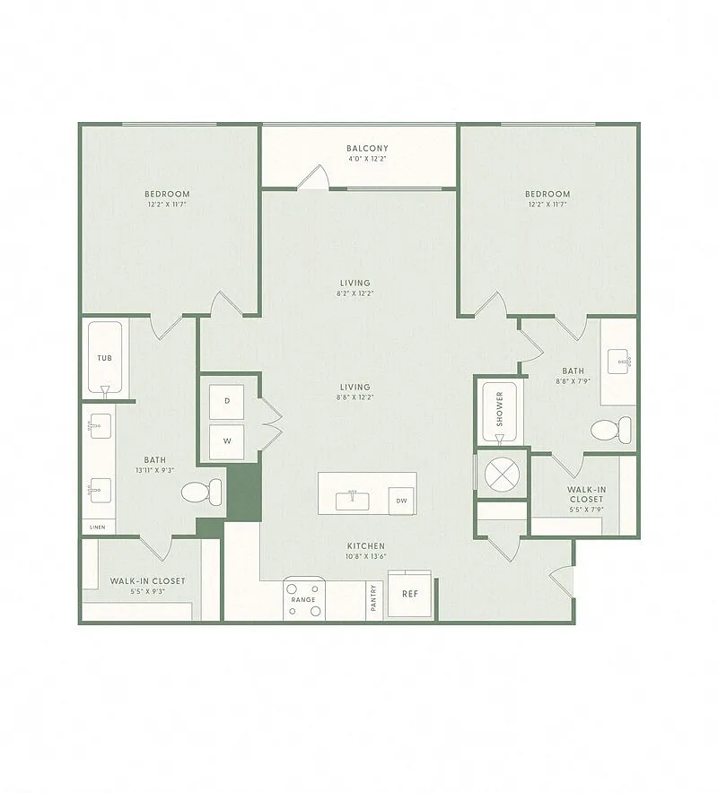 Floor plan B1 Essential Housing