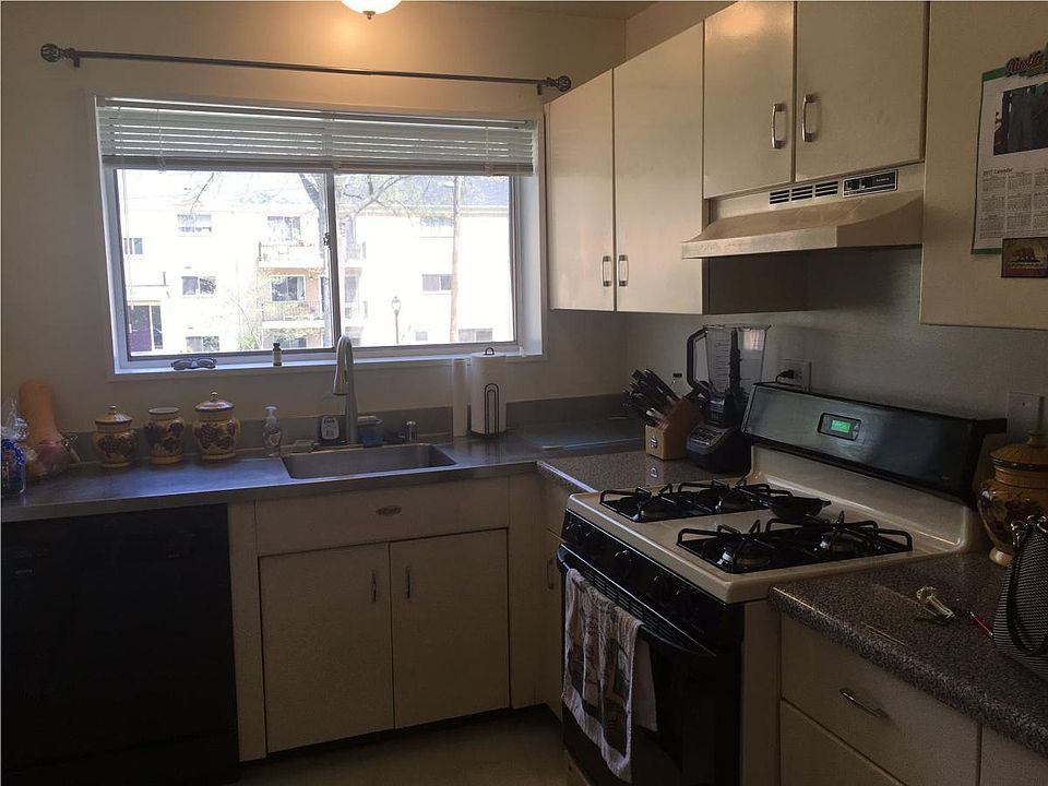kitchen with large window