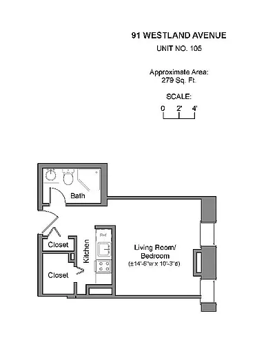 91 Westland Ave #105 Photo 1