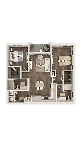 Floor plan Bensen